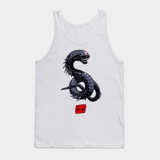 Moray Eel Robot exclusive Teepublic colour version Tank Top